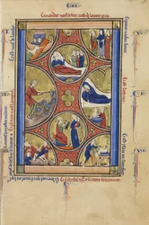 Scene delle vite di Noè e Abramo, c.1250-60